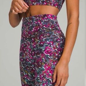 Lululemon floral base pace high rise legging size 4